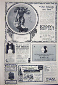 Original Old Vintage Print Advertisement 1922 Eno'S Salt Vichy Water Binoculars
