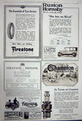 Original Old Vintage Print Advertisement 1922 Firestone Triumph Homrod Champion
