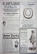 Old Vintage Print Debenham Custard Alkia Advertisement 1922 Vickery Gifts 20th