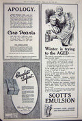 Old Vintage Print Scott'S Emulsion Lafont Advertisement 1922 Ciro Pearls 20th