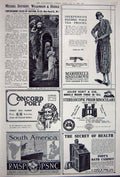 Old Vintage Print Advertisement 1922 Ship Marshall Snelgrove Bath Cabinet 20th