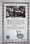 Antique Print Ref.880 Advertisement 1922 John Haig Whisky Distillers London