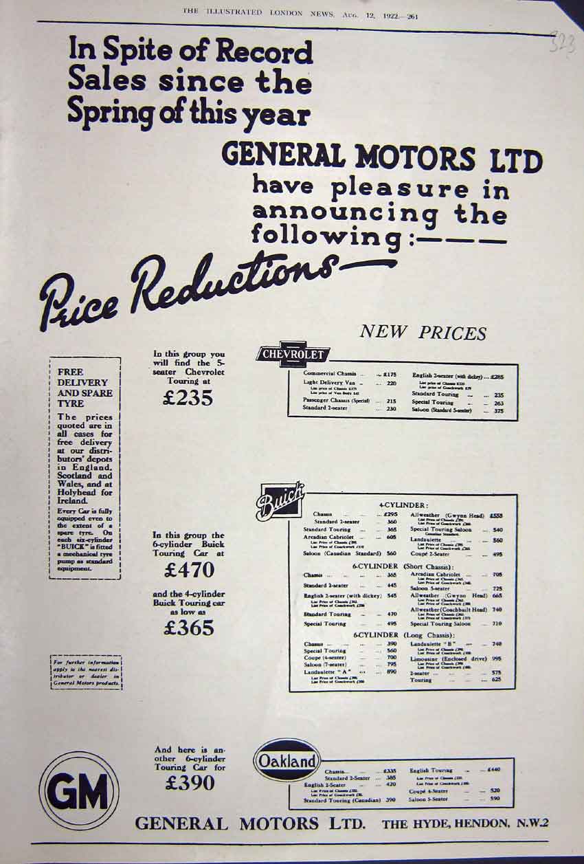 Original Old Vintage Print Advertisement 1922 Dunlop Motor Car Cord Tyres 20th