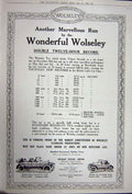 Old Vintage Print Advertisement 1922 Wolseley Motors Limited Birmingham 20th