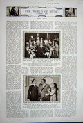 Old Vintage Print Advertisement 1922 Opera Music Edwin Brood St Martin'S 20th
