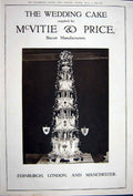 Old Vintage Print Advertisement 1922 Mcvitie Price Biscuit Manufactures 20th