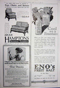 Old Vintage Print Advertisement 1922 Eno'S Fruit Salt Hamptons Ciro Pearl 20th