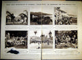 Old Vintage Print 1922 Damaged Foolish Wives Film California Archaeology 20th