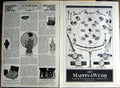 Old Vintage Print 1922 Mappin Webb Jewellers Christmas Medal Silver Bowl 20th