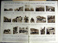 Old Vintage Print 1922 Tibet Yak Chinese Coolies Bag-Pipes Glass Torpedo 20th