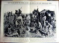 Antique Old Print 1922Prehistoric Jackal Prot-Neolithic Cathedral Tibetan 20th
