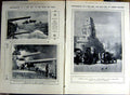 Old Vintage Print 1922 War Ships Temple Commerce Indian Man Art Bologna 20th