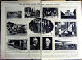 Original Old Vintage Print 1922 Lloyd George Downing Buckfast Waddon Tipperary