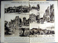 Old Vintage Print 1922 Boys School Harrow John Lyon Chapel Library Domus 20th