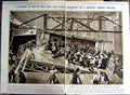 Old Vintage Print 1922 Film Studio Ships Crash Sea-Wolf Travel Accidents 20th