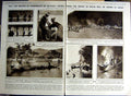 Antique Old Print 1922 Fishing Ai-Catchers Japan Prince Wales Mountbatten 20th
