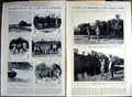 Original Old Vintage Print 1922 Prince Arthur Mahsir Fishing Mysore Winchester
