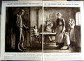 Old Vintage Print 1922 Poor French Family Home Armour Meyrick Egyptian 20th