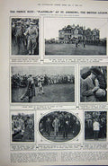 Old Vintage Print 1922 Esquimaux Tookalook Indian Squaw St. Andrews Golf 20th