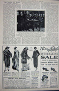 Original Old Vintage Print 1922 Buchanan'S Scotch Whisky Harvey Nichols Paxton