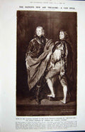 Old Vintage Print 1922 Roman Amphitheatre Frejus Hyeres Castle Van Dyck 20th