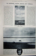 Old Vintage Print 1922 Pope Vatican Holy See Cardinals Hatfield Alberta 20th