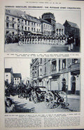 Antique Old Print 1922 Funeral Pope Benedict St. Peter'S Potsdam War Army 20th