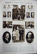 Antique Old Print 1922 Train Crash Goswick Japan Okuma Montreal Scott Men 20th