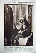 Old Vintage Print 1922 Jan Vermeer Art Music Allenby War Memorial Henry 20th