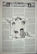 Old Vintage Print 1922 Buchanan'S Black Scotch Whisky Womens Fashion Hat 20th