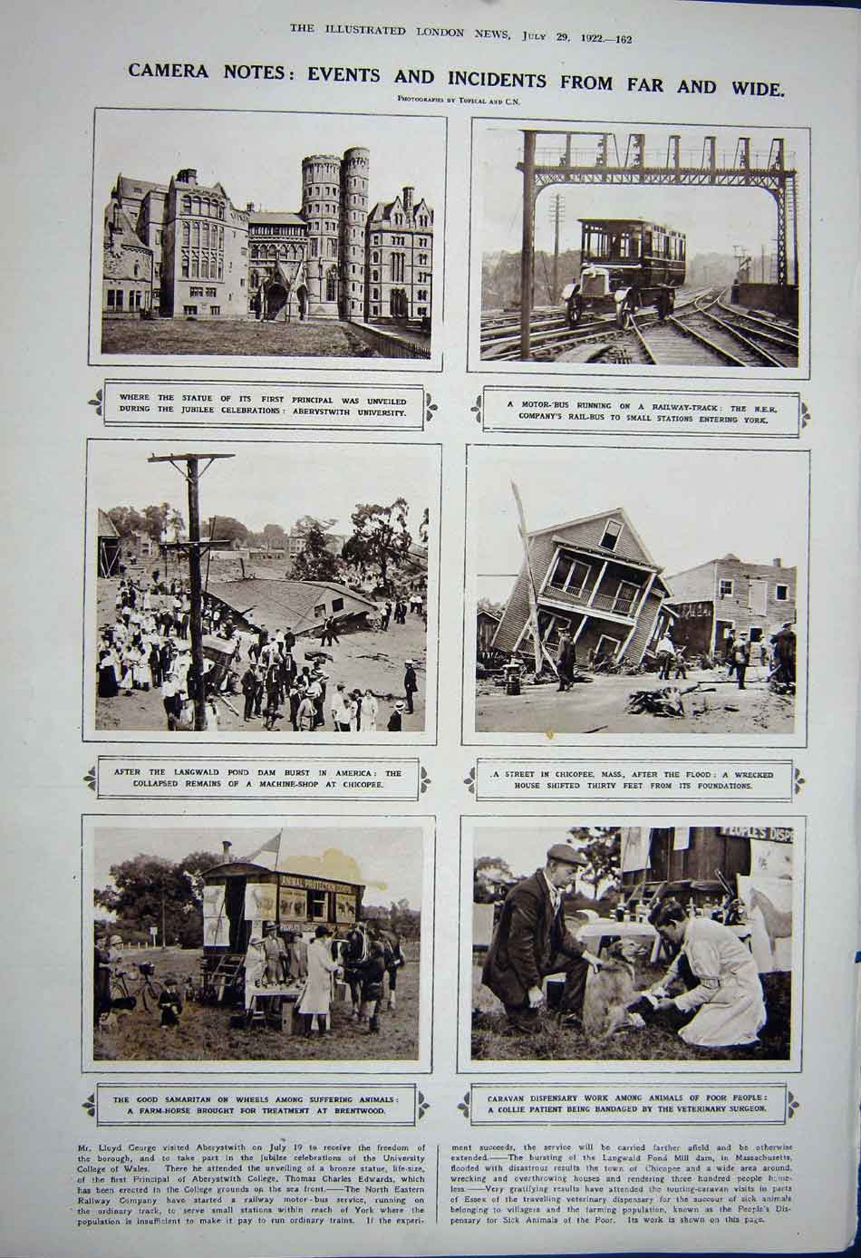 Old Vintage Print 1922 Cricket Lords Sport Renshaw University Veterinary 20th