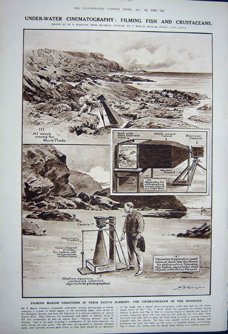 Old Vintage Print 1922 Ship Oxy-Acetylene Blowpipe Cinematography Marine 20th