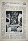 Old Vintage Print 1922 Sara Colville Cosgrave Pope Prince Henry Bridges 20th