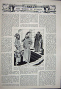 Old Vintage Print 1922 Cavern Cave Crystal Cascade Womens Fashion Suit 20th