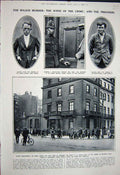 Old Vintage Print 1922 Henry Wilson Murder O'Brien Connolly Eaton Place 20th