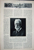 Original Old Vintage Print 1922 Chelsea Art Club Killjoy Vicount Bryce America