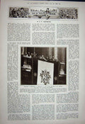 Old Vintage Print 1922 Humming Bird Teaspoon Pope St Peter'S Cathedral 20th