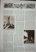 Original Old Vintage Print 1922 Washington Masonic Memorial Chevauchee Rostand