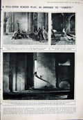 Old Vintage Print 1923 Nottingham Castle Prince John Fitzwalter Hollywood 20th