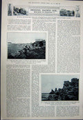 Old Vintage Print 1923 Theatre Comic Opera Ducat Kingsway Port Caesarea 20th