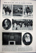 Old Vintage Print 1923 Sahara Desert Hoggar Citroen Cars Nordnau Allen 20th