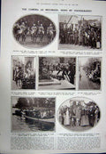Old Vintage Print 1923 Prime Minister Stanley Baldwin Balfour Cenotaph 20th