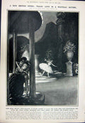 Antique Old Print 1923 Stambulisky Agrarian Eudoxia Nadejda Opera Galante 20th