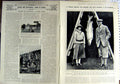 Original Old Vintage Print 1923 Grand National Horses Rugby Sport Salmon Davey