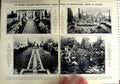 Old Vintage Print 1923 Horticultural Gardens Olympia Flowers Kemal Pasha 20th