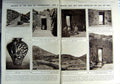 Old Vintage Print 1923 Mycenae Mount Hagios Tomb Aegisthus Excavations 20th