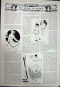 Old Vintage Print 1923 Scotch Whisky Godfrey Davis Stetson Hats Fashion 20th