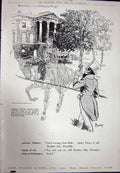 Old Vintage Print 1923 Robinson Cleaver Celestins Polish Walker Whisky 20th
