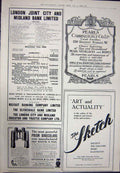 Old Vintage Print 1923 Chlorodyne Mellin'S Food Binoculars Midland Bank 20th