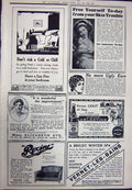 Old Vintage Print 1923 Bp Motor Oil Rexine Vichy-Celestins Claxton Cap 20th